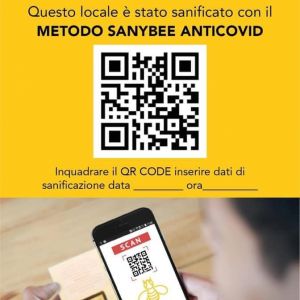 Anticovid Sicuro Metodosanybee Testato Istituto Zooprofilattico App Qrcode Sanificazione